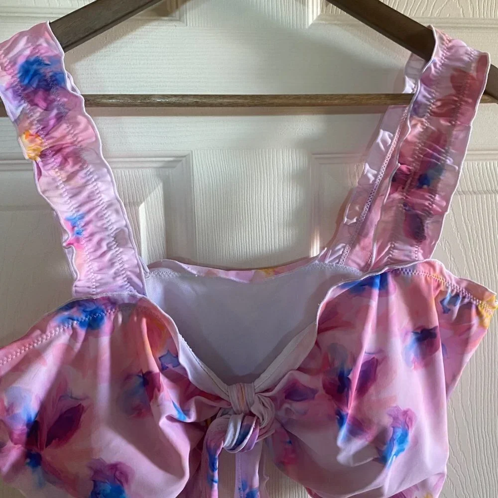 FRANKIES BIKINIS - Colby Watercolor Bikini Set